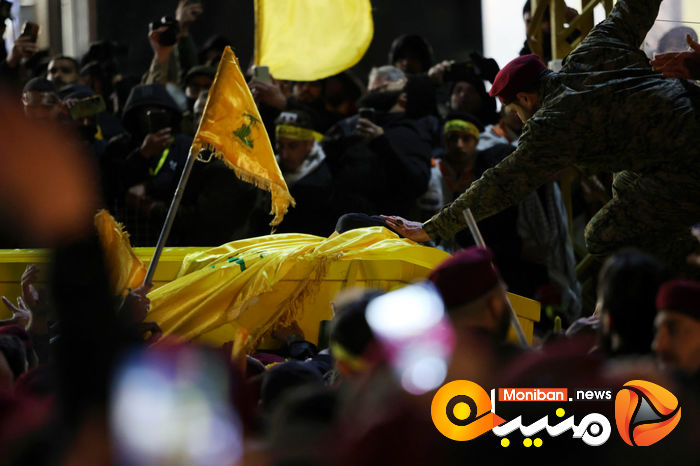 گزارش تصویری/ مراسم تشییع پیکر سیدحسن نصرالله و سیدهاشم صفی الدین