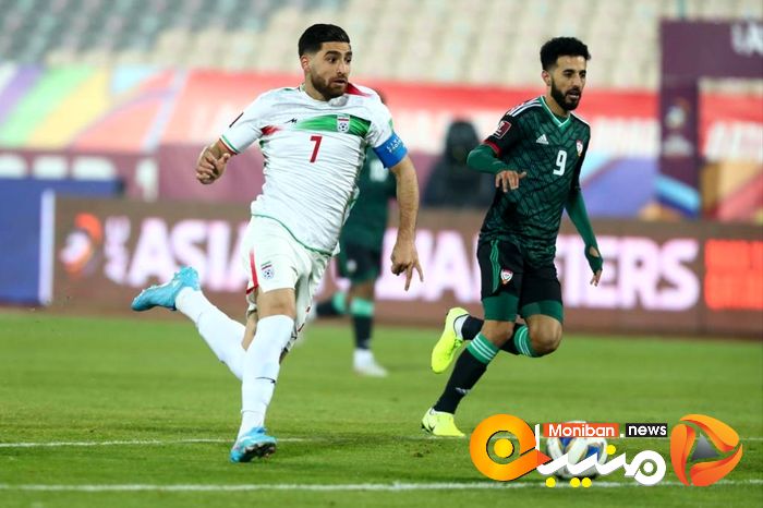 بازی تیم ملی ایران مقابل امارات