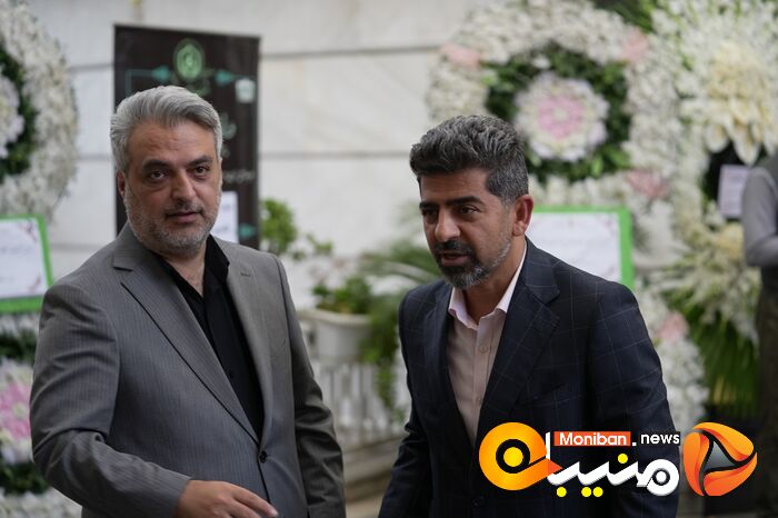 مراسم ختم پدر صاحب امتیاز منیبان