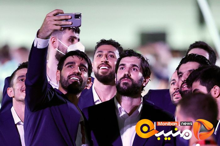رژه کاروان ایران در المپیک Tokyo 2020