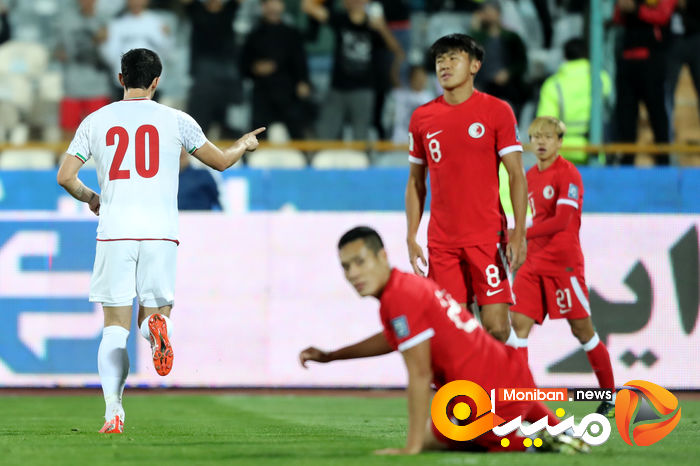 گزارش تصویری| بازی تیم ملی ایران و هنگ کنگ