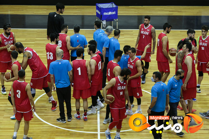 اردوی تیم ملی بسکتبال