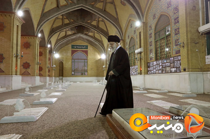گزارش تصویری| حضور رهبری در مرقد امام خمینی و مزار شهدا
