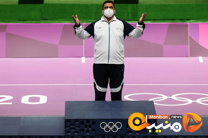 کسب مدال طلا تیراندازی جواد فروغی