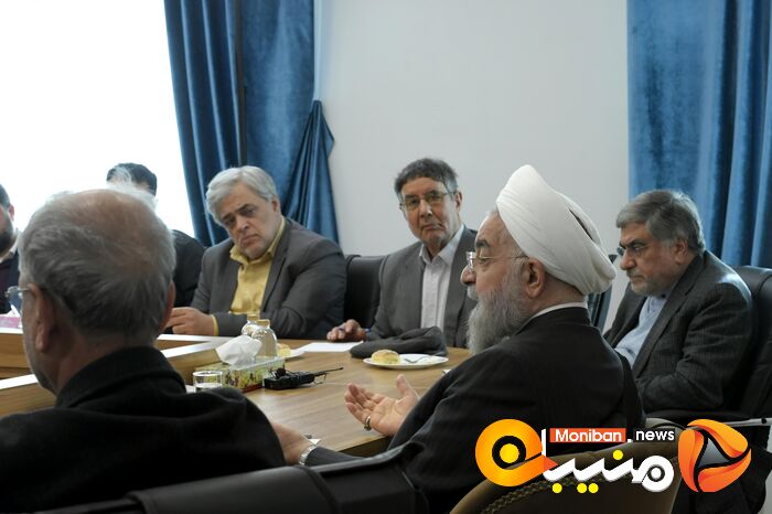 گزارش تصویری| دیدار جنعی از روزنامه نگاران با حسن روحانی