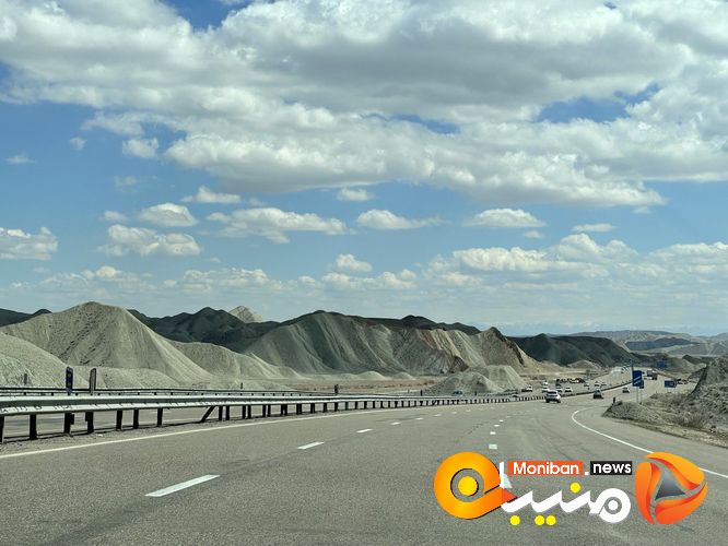 طبیعت زیبا و کوه های رنگارنگ آذربایجان شرقی در ابتدای بهار