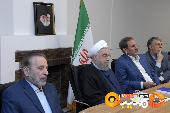 دیدار حسن روحانی با وزرای سابق