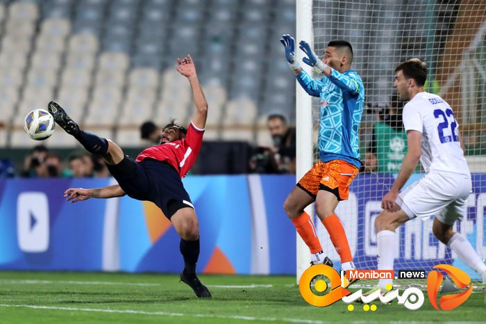 گزارش تصویری| بازی نساجی و نوبهار ازبکستان