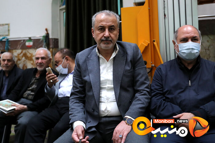 گزارش تصویری| مراسم ختم پدر  مدیرعامل سابق پرسپولیس