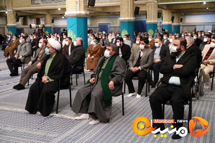 دیدار مداحان با رهبر انقلاب