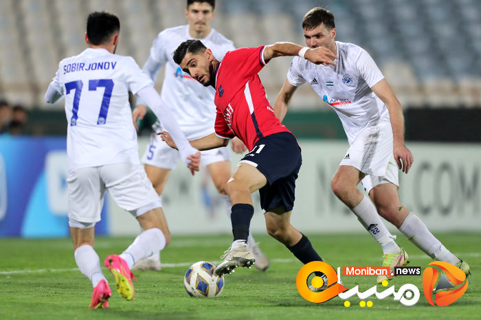 گزارش تصویری| بازی نساجی و نوبهار ازبکستان