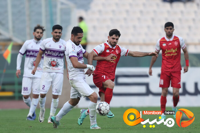 گزارش تصویری| بازی پرسپولیس و هوادار