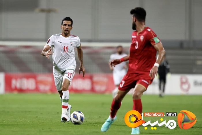 در حاشیه بازی تیم ملی ایران و بحرین