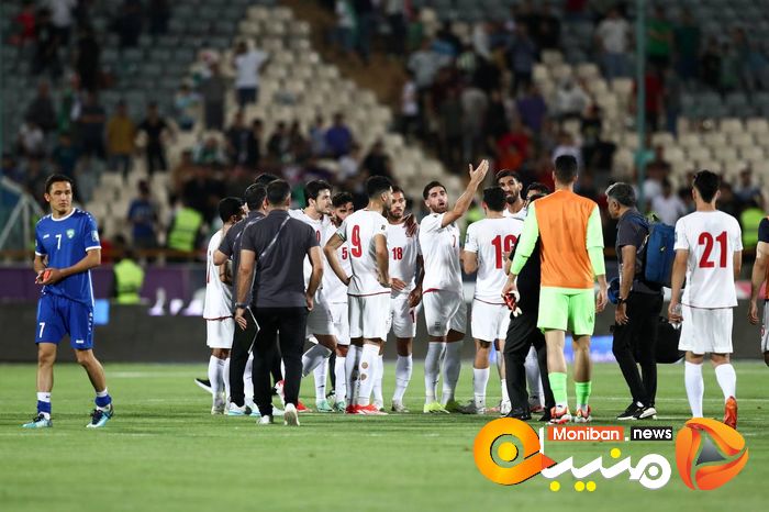 گزارش تصویری| بازی ایران و ازبکستان