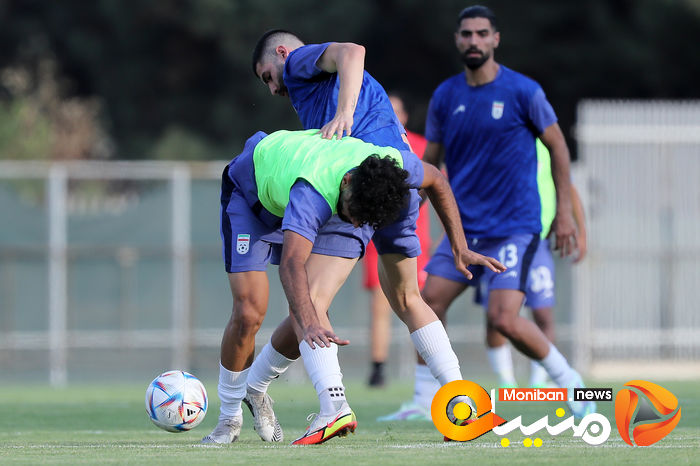 اولین تمرین تیم  ملی فوتبال با کارلوس کی روش