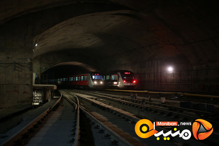 بازدید از نخستین پایانه زیر زمینی مترو