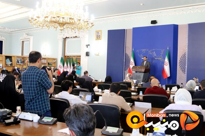 نشست خبری خطیب زاده، سخنگوی وزارت امورخارجه در آخرین روزهای حضورهای تصدی این سمت