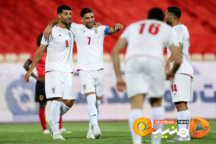 گزارش تصویری| بازی ایران و آنگولا