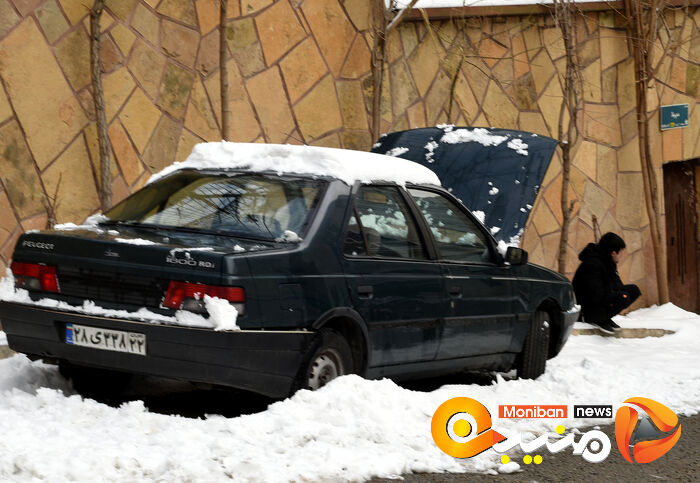 گزارش تصویری| تهران در برف