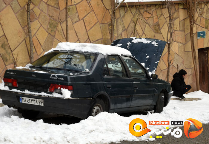 گزارش تصویری| تهران در برف