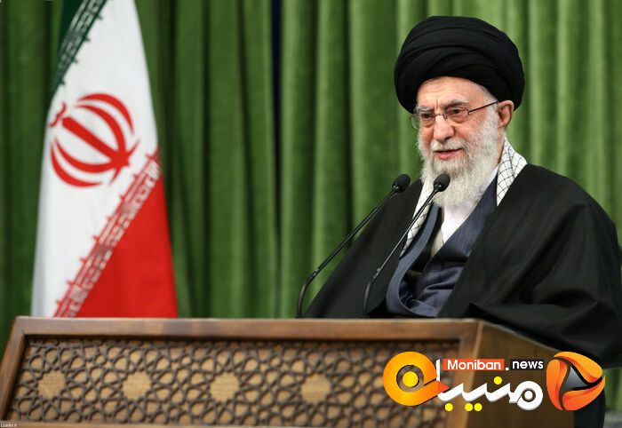نشست تصویری رهبر معظم انقلاب اسلامی  با جمعی از مداحان