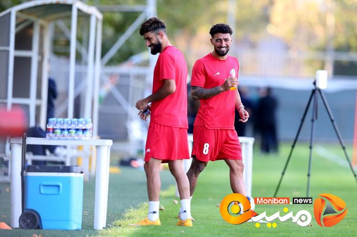 گزارش تصویری| تمرین تیم ملی فوتبال