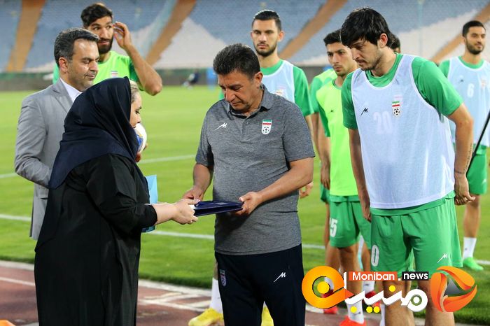گزارش تصویری| تمرین تیم ملی فوتبال برای بازی با ازبکستان