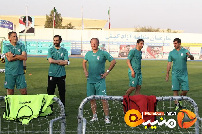 اردوي تيم ملي فوتبال در كيش