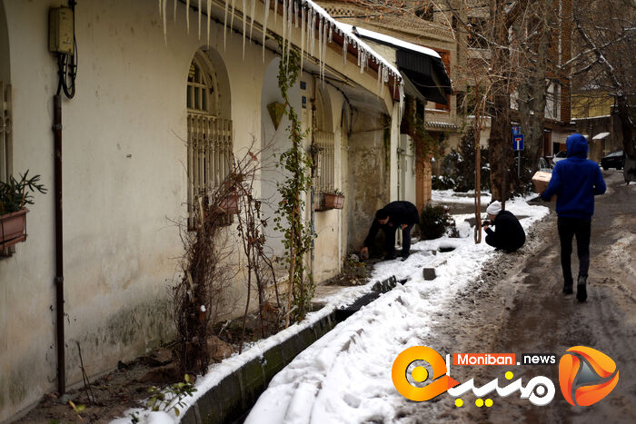 گزارش تصویری| تهران در برف