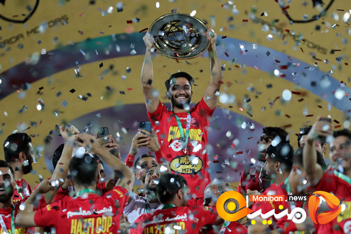 گزارش تصویری|جشن قهرمانی پرسپولیس در جام حذفی