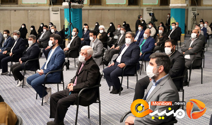 دیدار مداحان با رهبر انقلاب