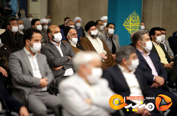 دیدار مداحان با رهبر انقلاب