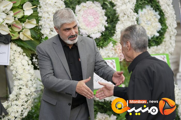 مراسم ختم پدر صاحب امتیاز منیبان
