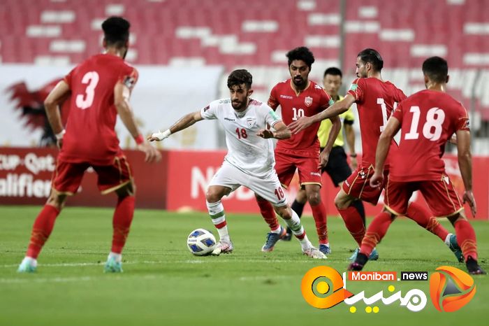 در حاشیه بازی تیم ملی ایران و بحرین