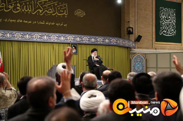 گزارش تصویری| دیدار مردم تبریز با رهبری