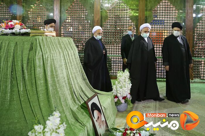تجدید میثاق رئیس قوه قضاییه با آرمان های امام 
