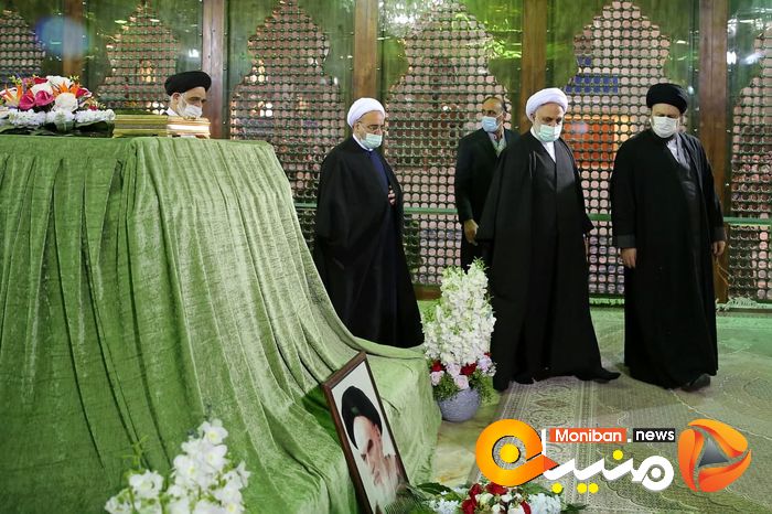 تجدید میثاق رئیس قوه قضاییه با آرمان های امام 