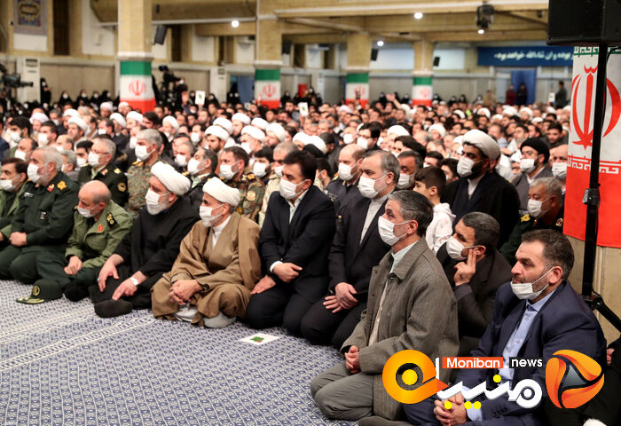 گزارش تصویری| دیدار مردم تبریز با رهبری