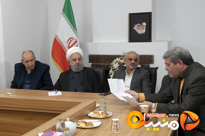 دیدار جمعی از فرهنگیان با حسن روحانی