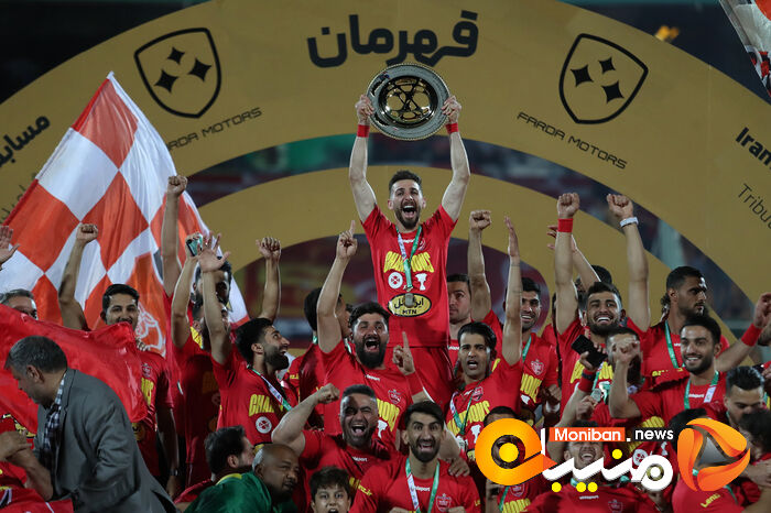 گزارش تصویری|جشن قهرمانی پرسپولیس در جام حذفی