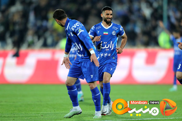 گزارش تصویری| بازی استقلال و نساجی