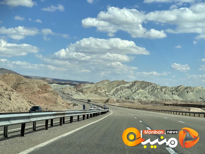 طبیعت زیبا و کوه های رنگارنگ آذربایجان شرقی در ابتدای بهار