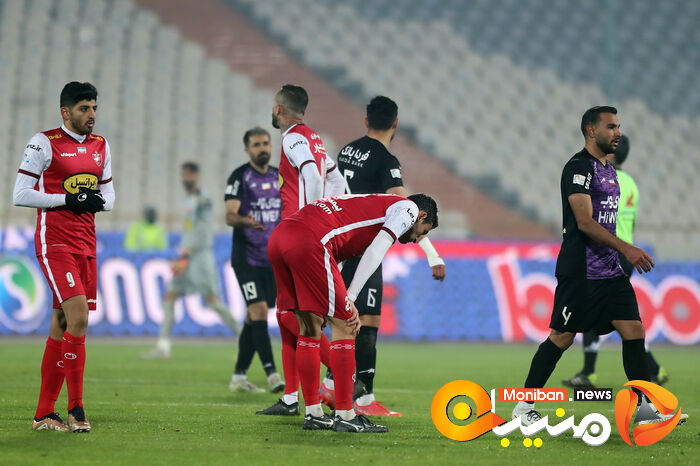 گزارش تصویری| شکست پرسپولیس مقابل هوادار