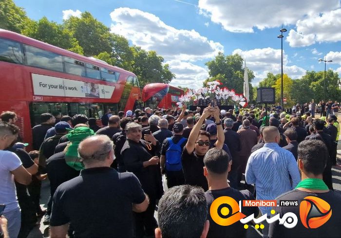گزارش تصویری| عزاداری شیعیان در لندن