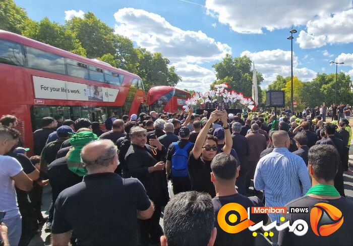 گزارش تصویری| عزاداری شیعیان در لندن