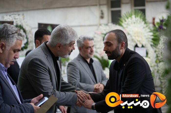 مراسم ختم پدر صاحب امتیاز منیبان
