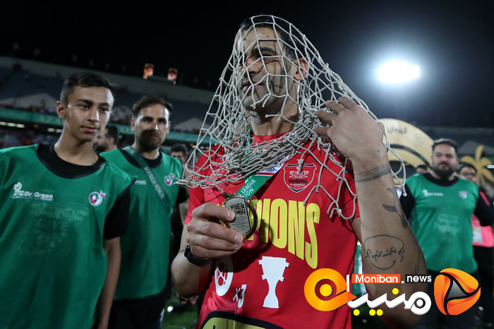 گزارش تصویری|جشن قهرمانی پرسپولیس در جام حذفی