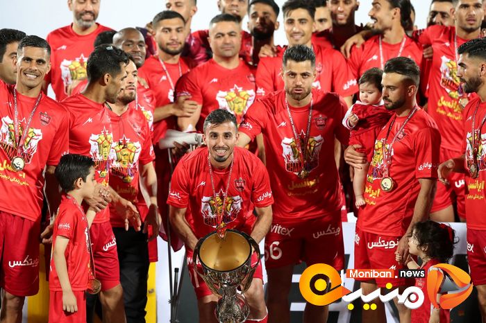 گزارش تصویری| جشن قهرمانی پرسپولیس در لیگ برتر
