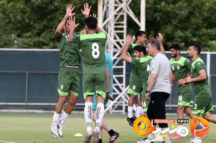اردوي تيم ملي فوتبال در كيش