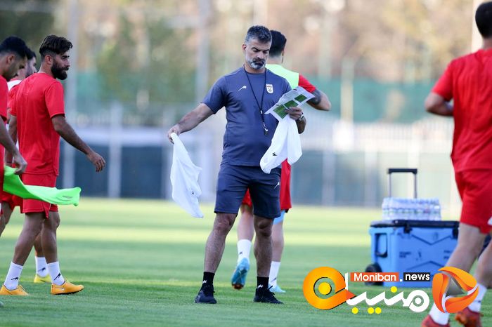 گزارش تصویری| تمرین تیم ملی فوتبال